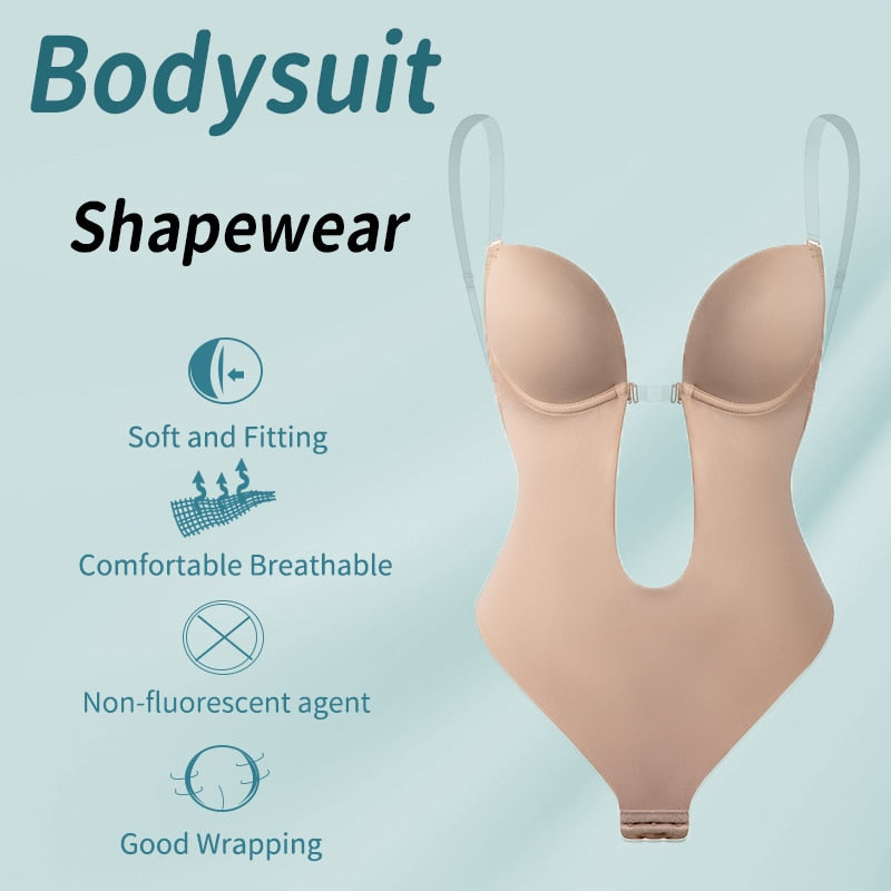 Backless Bodysuit Shaper – Bossy Shapewear